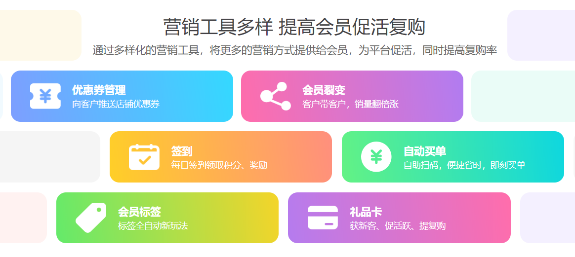 商店會員卡系統(tǒng)2