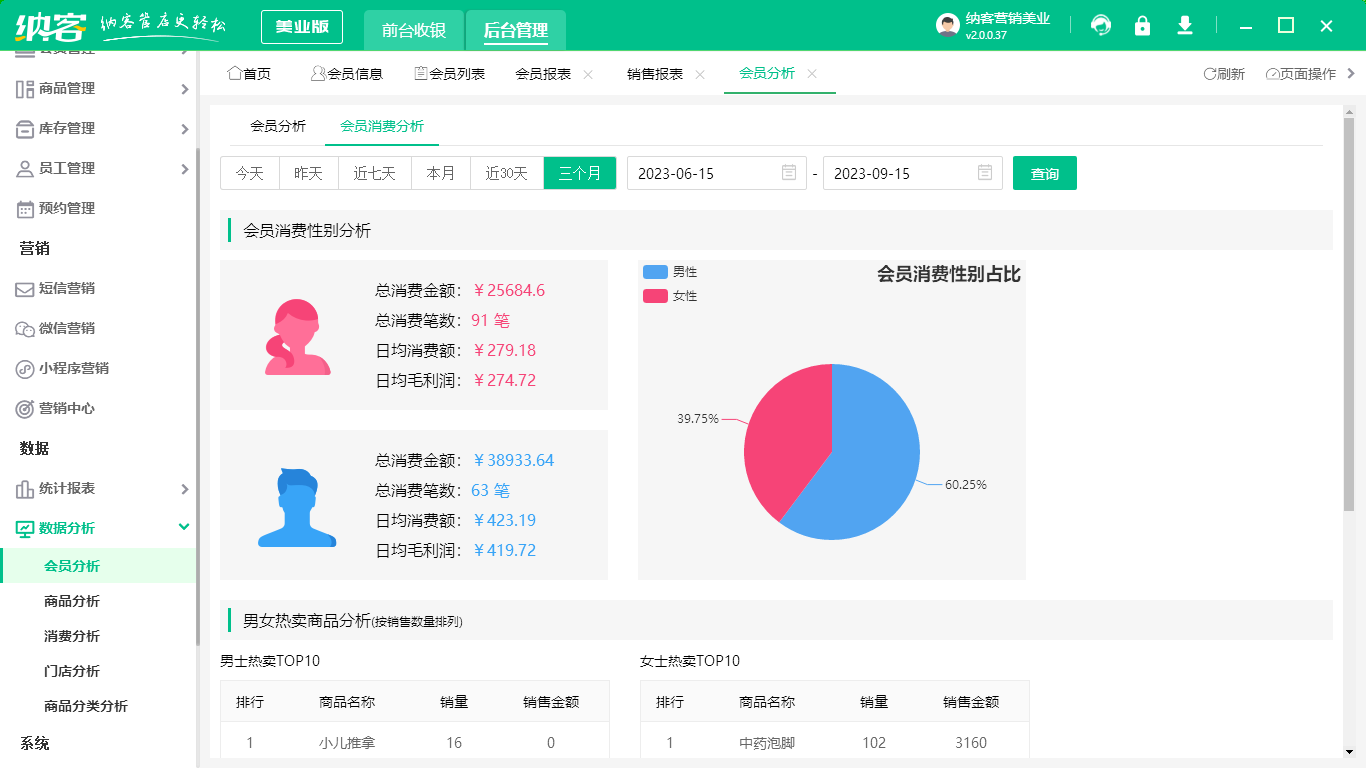 會員管理系統(tǒng)