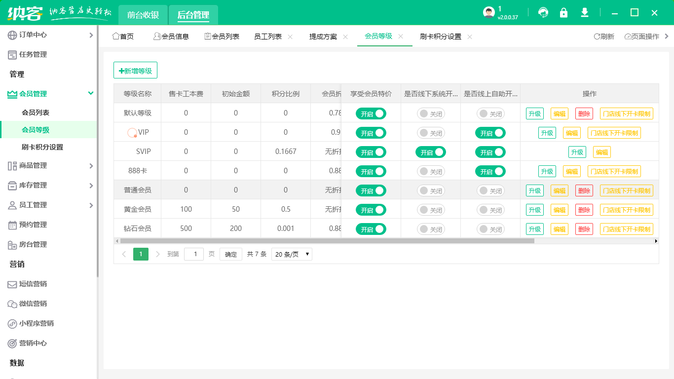 會(huì)員管理系統(tǒng)