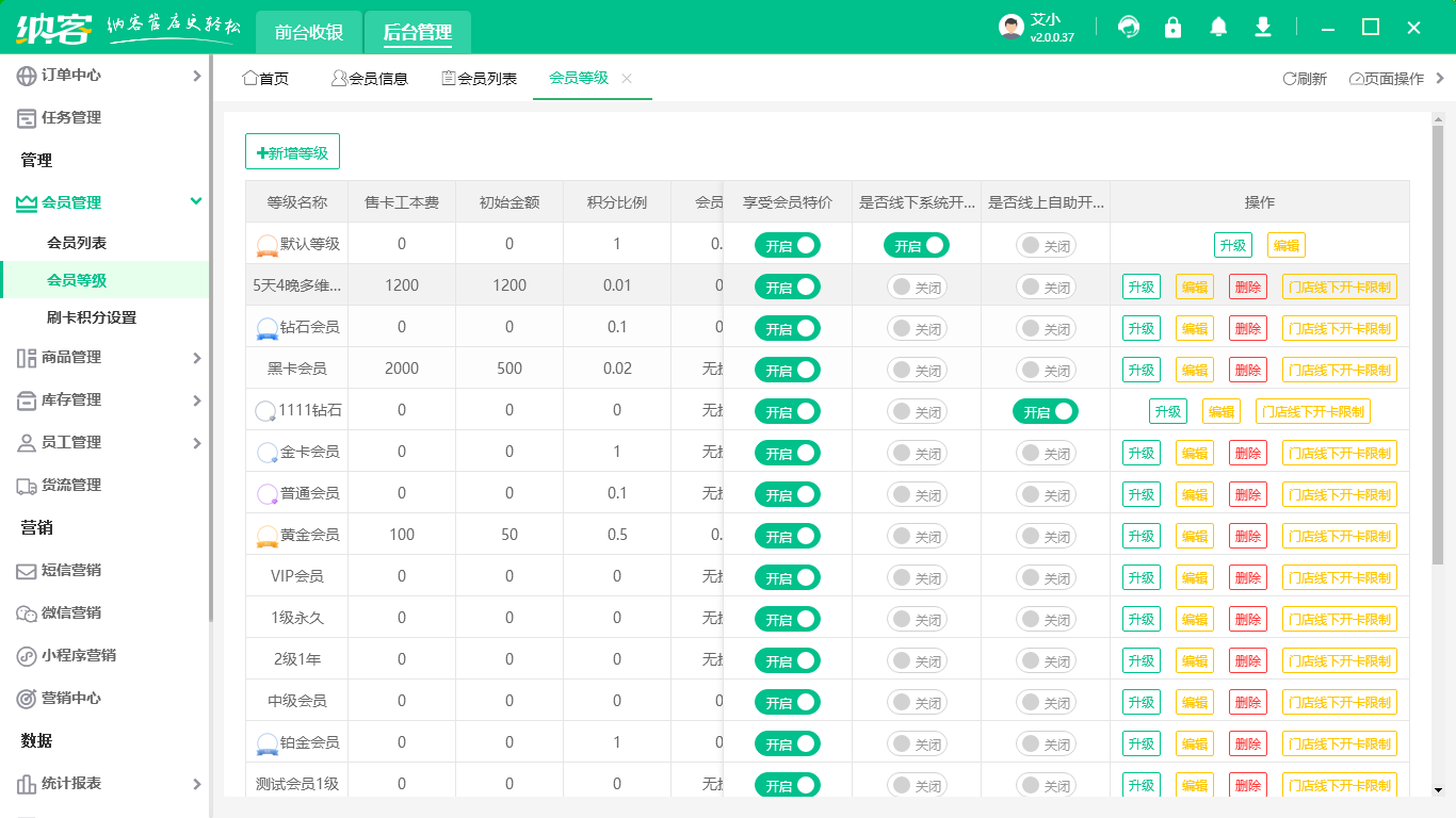 會員管理系統(tǒng)