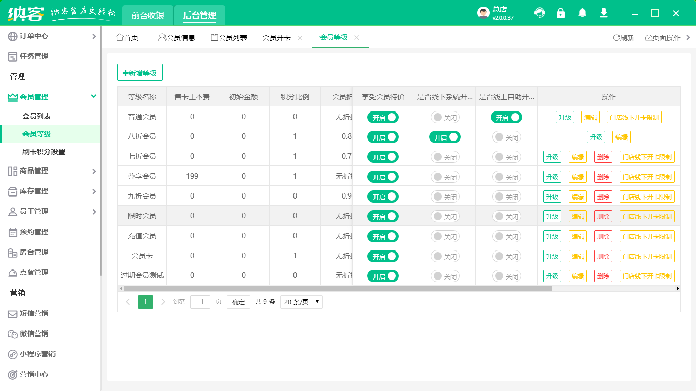 會(huì)員管理系統(tǒng)