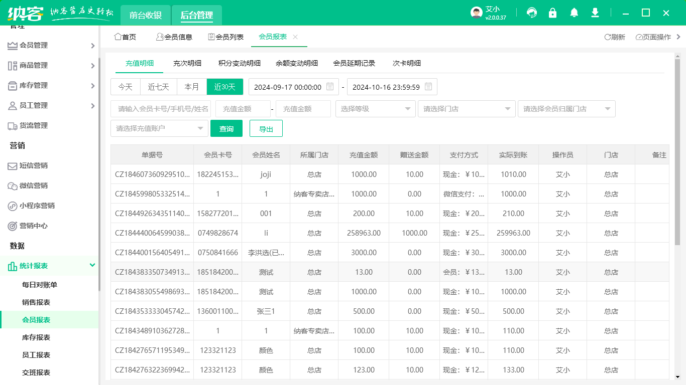 藥店會員管理軟件